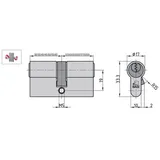 BASI 5201-1530-0034 Doppelzylinder 45/60 mm