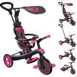 Globber Explorer Trike 4in1 fuchsia pink