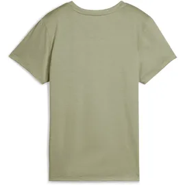 Puma TAD Essential Heather Logo Tee grün S