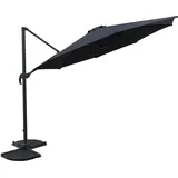 Garden Pleasure Deluxe-Ampelschirm Ø 300 cm anthrazit