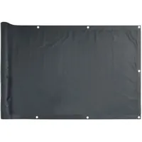 vidaXL Balkon-Sichtschutz 75 x 300 cm Anthrazit Oxford-Gewebe