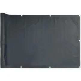 vidaXL Balkon-Sichtschutz 75 x 300 cm Anthrazit Oxford-Gewebe