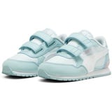 Puma Jungen Unisex Kinder ST Runner v3 NL V Inf Sneaker, Dewdrop White-Turquoise Surf-Grape Mist, 22 EU