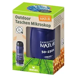 Moses Expedition Natur Outdoor-Taschen-Mikroskop