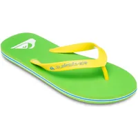 QUIKSILVER Herren Molokai Core Sandale, Green/Yellow, 39 EU