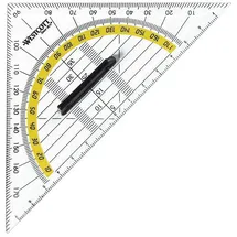 Westcott Geodreieck 16,0 cm transparent