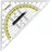 Westcott Geodreieck 16,0 cm transparent