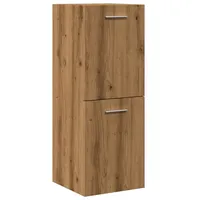 VidaXL Bad-Hängeschrank Artisan-Eiche 30x30x80 cm Holzwerkstoff