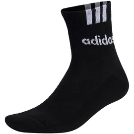 adidas Cushioned 3S Linear Sneakersocken 12er Pack Schwarz/Weiß 46-48
