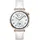 Huawei Watch GT 5 41 mm Gold Lederarmband Weiß