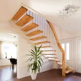 DOLLE Bilbao Geschosstreppe 270-300 cm Holz