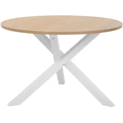 Esstisch JACKSONVILLE Hellbraun 120 cm 120 cm
