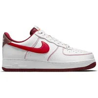 Nike Schuhe Air Force 1 07, DA8478101 - Rot/Weiß - 45