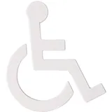 Hewi 801 Symbol Rollstuhl 801.91.03098 signalweiß, selbstklebend
