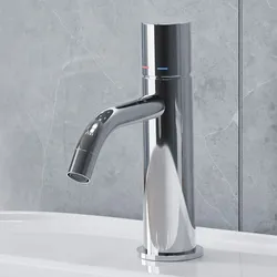 Steinkamp Living Waschtisch-Einhebelmischer ohne Abl.-Garnitur, mit Wasserspar-Strahlregler 5L/Min, Badarmaturen, chrom