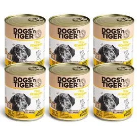 Dogs'n Tiger Junior Nassfutter Huhn & Süßkartoffel 6 x 800 g