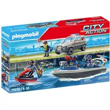 Playmobil Polizei Verfolgungsjagd im Wasser