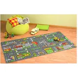 Meubinex City Kinderteppich 100 x 190 cm mehrfarbig