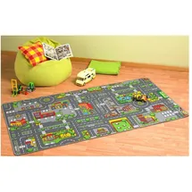 Meubinex City Kinderteppich 100 x 190 cm mehrfarbig