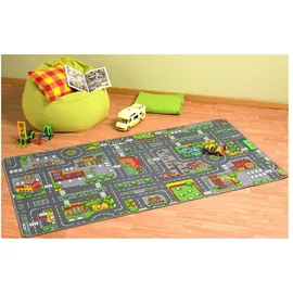 Meubinex City Kinderteppich 100 x 190 cm mehrfarbig