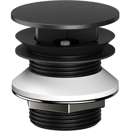 Keuco Schaftventil G 1 1/4, schwarz matt