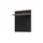 Forte Garderobenpaneel Bohol 86,5 x 105,6 x 30 cm Schwarz/Eiche
