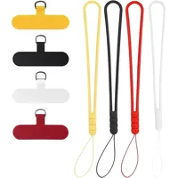 GGUFAY 4er Pack Universal Handykette - Passend für jedes Handy und Smartphone, Kette, Handyhülle mit Kordel, Handyband kombinierbar mit jeder Handyhülle
