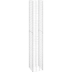 vidaXL Gabionen-Hochbeete 3 Stk. 30x30x200 cm Eisen