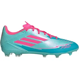 adidas F50 League Messi FG/MG Herren flash aqua/lucid pink/lucid cyan 47 1/3