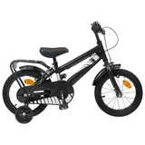 vidaXL Kinderfahrrad 12 Zoll schwarz
