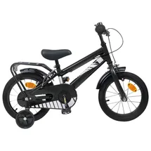 vidaXL Kinderfahrrad 12 Zoll schwarz