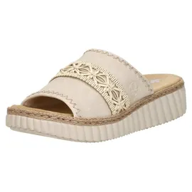 Rieker Pantolette beige, - Beige - 38