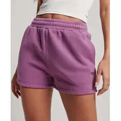 Superdry für Damen. W7110387A Vintage Wash fliederfarbene Shorts (M), Lässig, Baumwolle