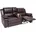 MCW 2er Kinosessel MCW-H29 Relaxsessel Fernsehsessel Zweisitzer Sofa Getränkehalter Soft Touch Kunstleder MVG braun