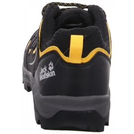 Jack Wolfskin Vojo Texapore Low Kinder Black/Burly Yellow 29