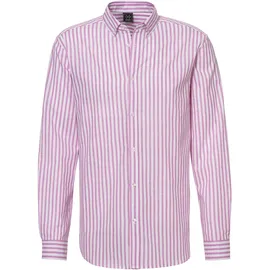 John Devin Langarmhemd Regular Fit Rosa XL