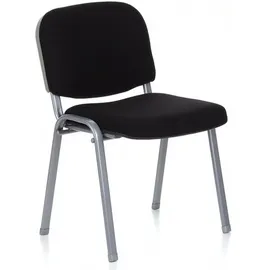 HJH Office Konferenzstuhl XT 600 Polyester schwarz/silber