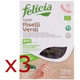 3x Felicia Fusilli Paste Mit Mehl Grüne Erbsen Bio Glutenfrei Vegan