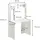 Vicco Schreibtisch Albano Weiß, 90 x 51.6 cm,