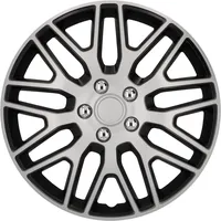 CARTREND Radzierblende Branch 35 cm (14 Zoll) silber schwarz