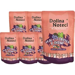 DOLINA NOTECI Superfood Hummer und Garnelen 10x85g Nassfutter für Katzen