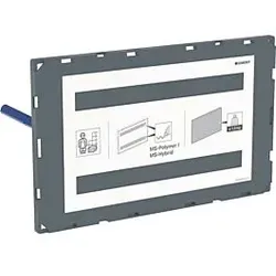Geberit Sigma Abdeckplatte 115696001 flächenbündig, Abdeckung der Serviceöffnung