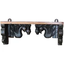 GURU-SHOP Modell 20a Wandregal 51 x 19 x 13 cm Braun