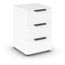 Rauch Nachtkommode Flipp Dekor Alpinweiß