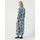 Y.A.S Hemdblusenkleid Shirtkleid Liro Print Blau L