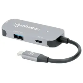 Manhattan USB-C Dockingstation USB-C auf HDMI 3-in-1 Docking-Konverter Passend für Marke Dockingst