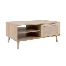 Finori Couchtisch BALI Braun Eiche 100 x 46 x 60 cm