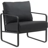 CLP Sessel, Schwarz, Textil, 70x82x74 cm, Wohnzimmer, Sessel, Polstersessel
