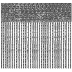 Bestlivings Fadenvorhang 140x240 anthrazit - dunkelgrau