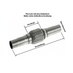 f.becker_line Flexrohr, Abgasanlage  50510045